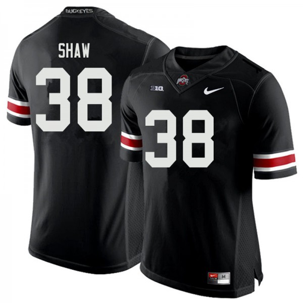 Ohio State Buckeyes #38 Bryson Shaw Men Stitched Jersey Black